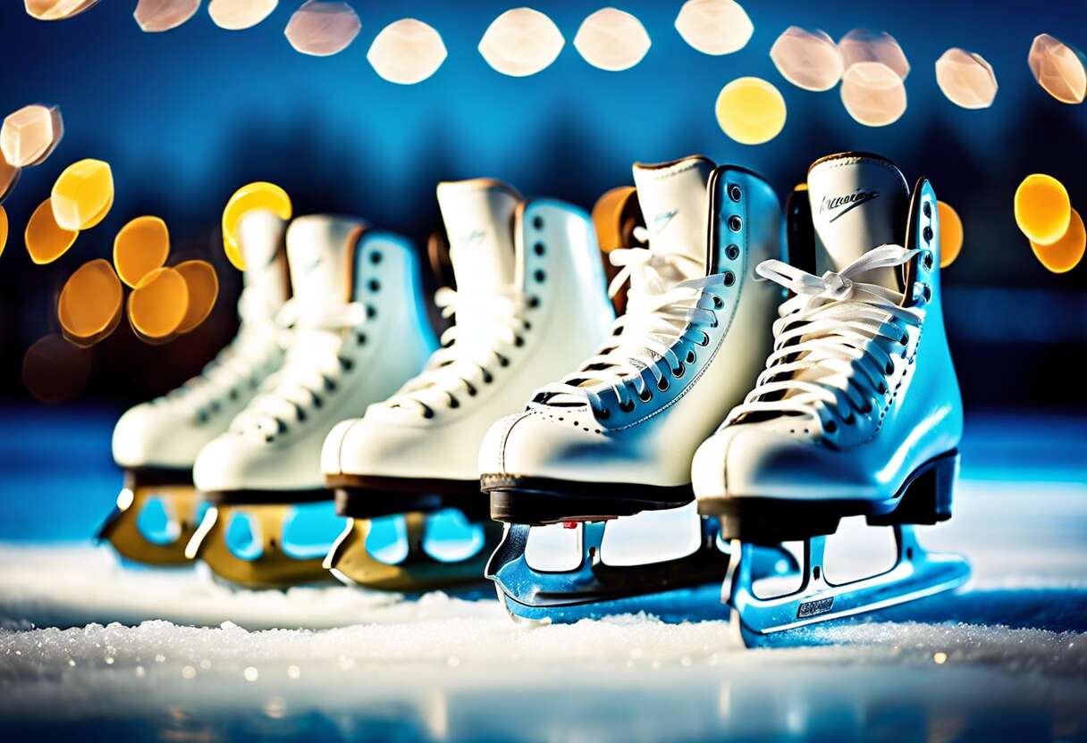 La bonne taille : premier critère pour des patins à glace adaptés