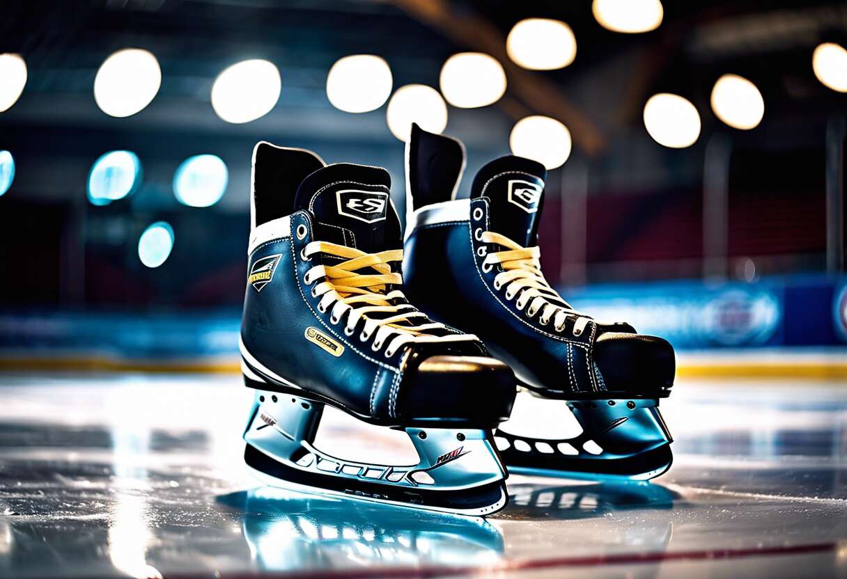 L'art du patin sur mesure : l'équipement de hockey personnalisable