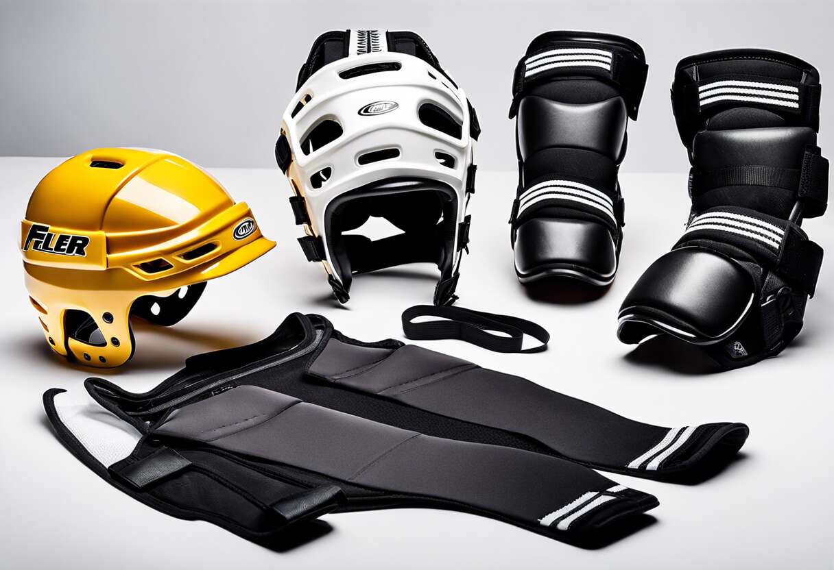 Différencier les protections : culottes, coquilles et coudières adaptées au hockey