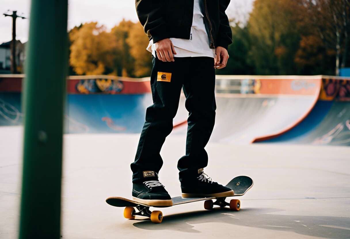 L'incontournable pantalon carhartt wip dans la garde-robe d'un skater
