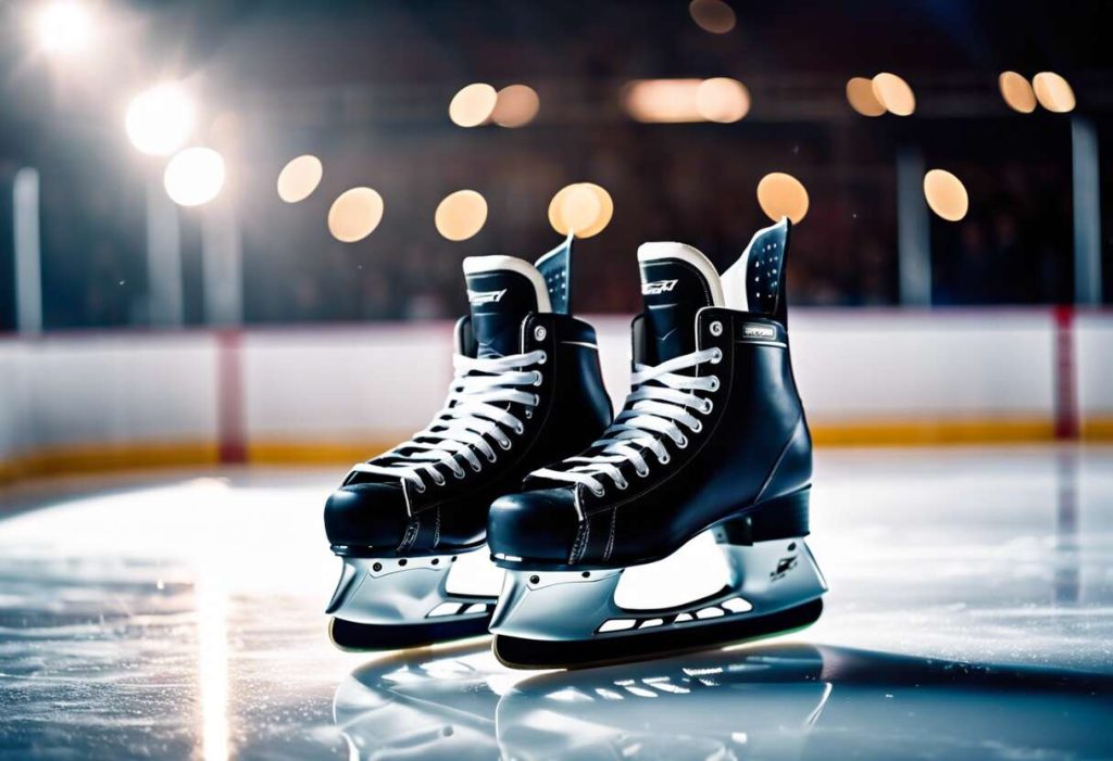 Patins de hockey sur glace : top des modèles pour professionnels