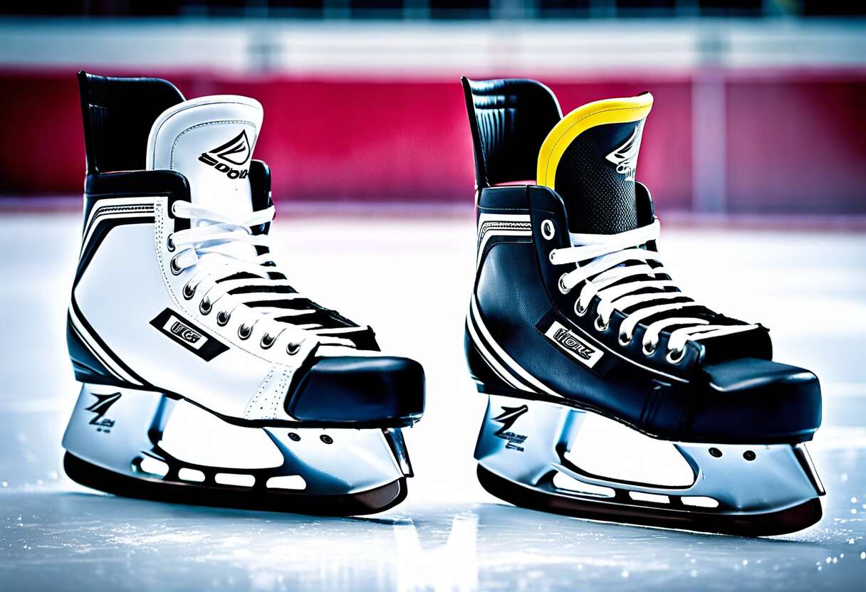 L'importance du choix des patins selon le poste : gardien ou joueur