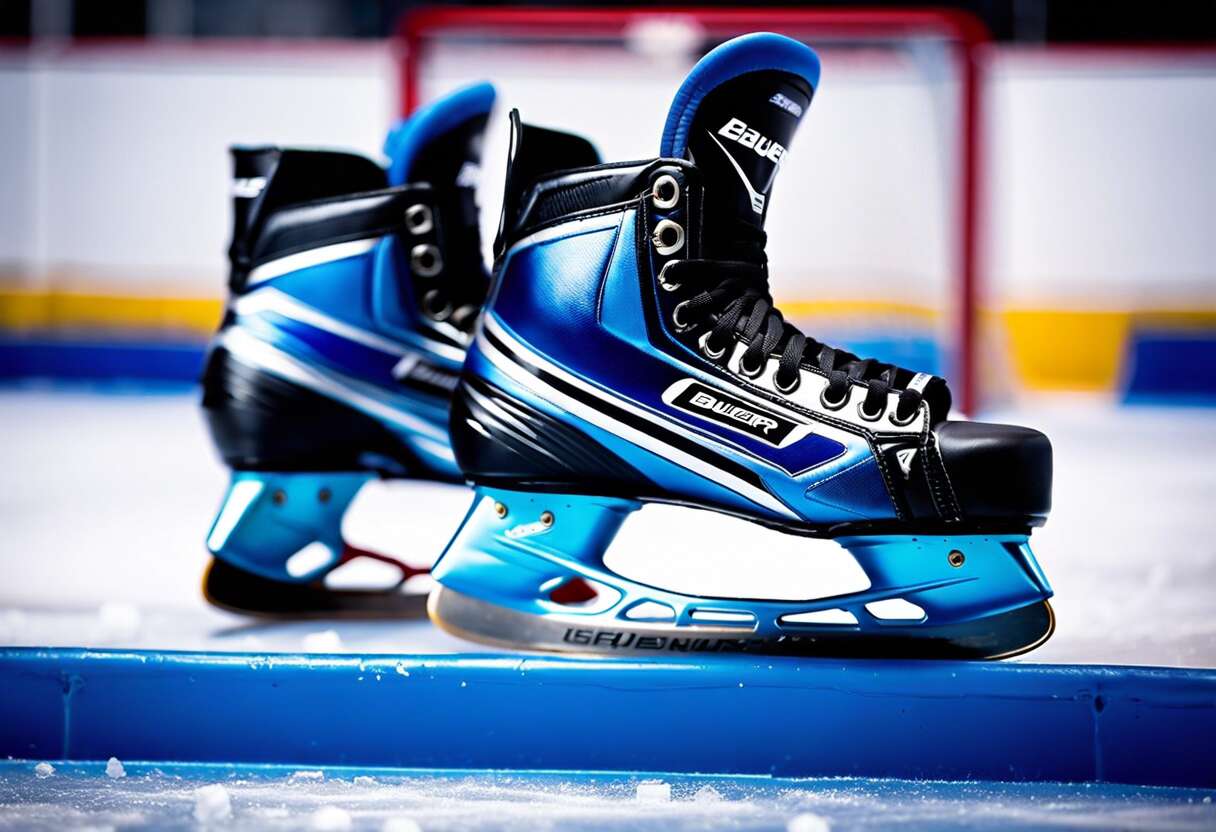Comparatif des gammes de patins pour professionnels : bauer nexus, supreme et vapor