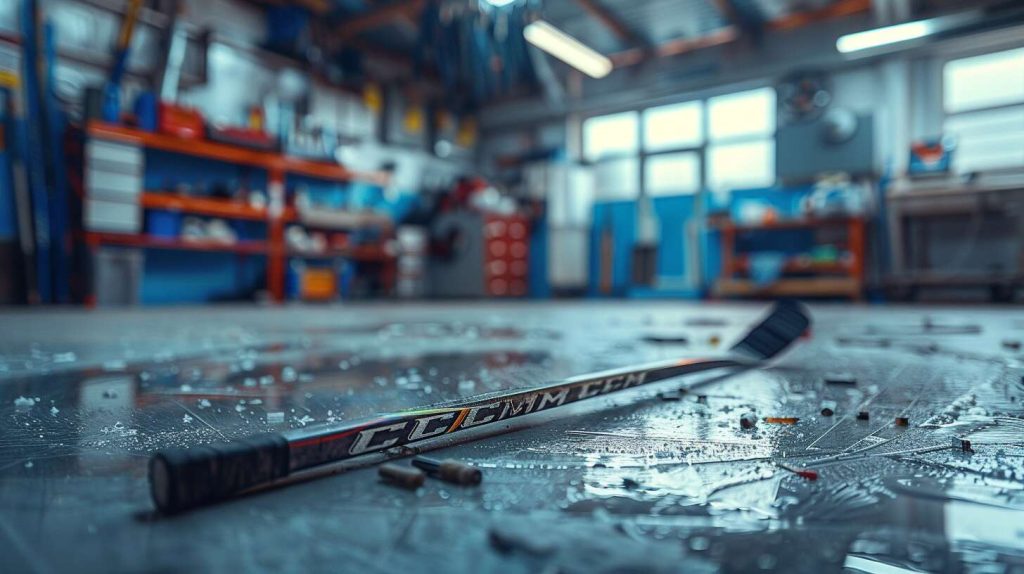 Conseils pratiques pour réparer une crosse endommagée de rink hockey