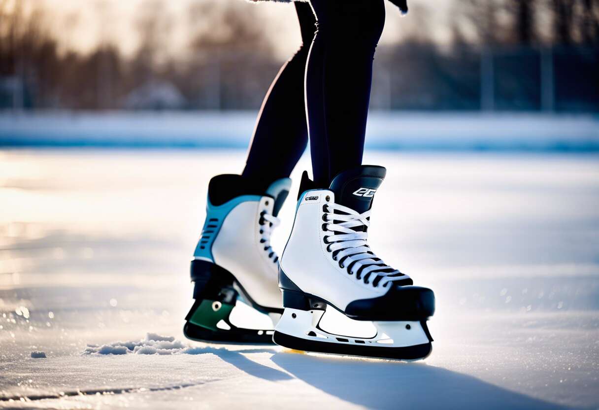 Femmes sur la glace : sélection spéciale patins de hockey féminin