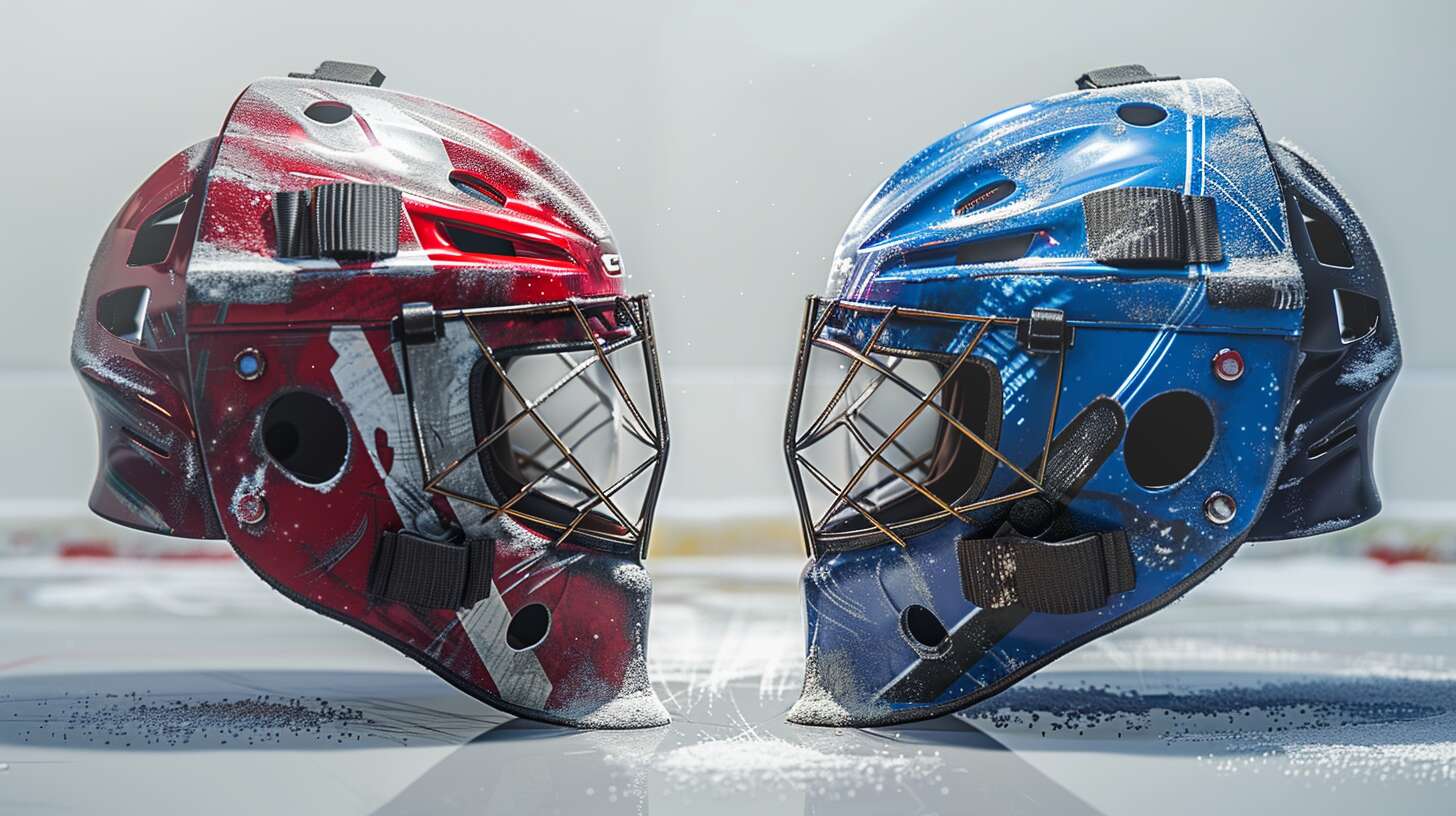 Différences entre l'équipement de protection junior et senior en rink hockey