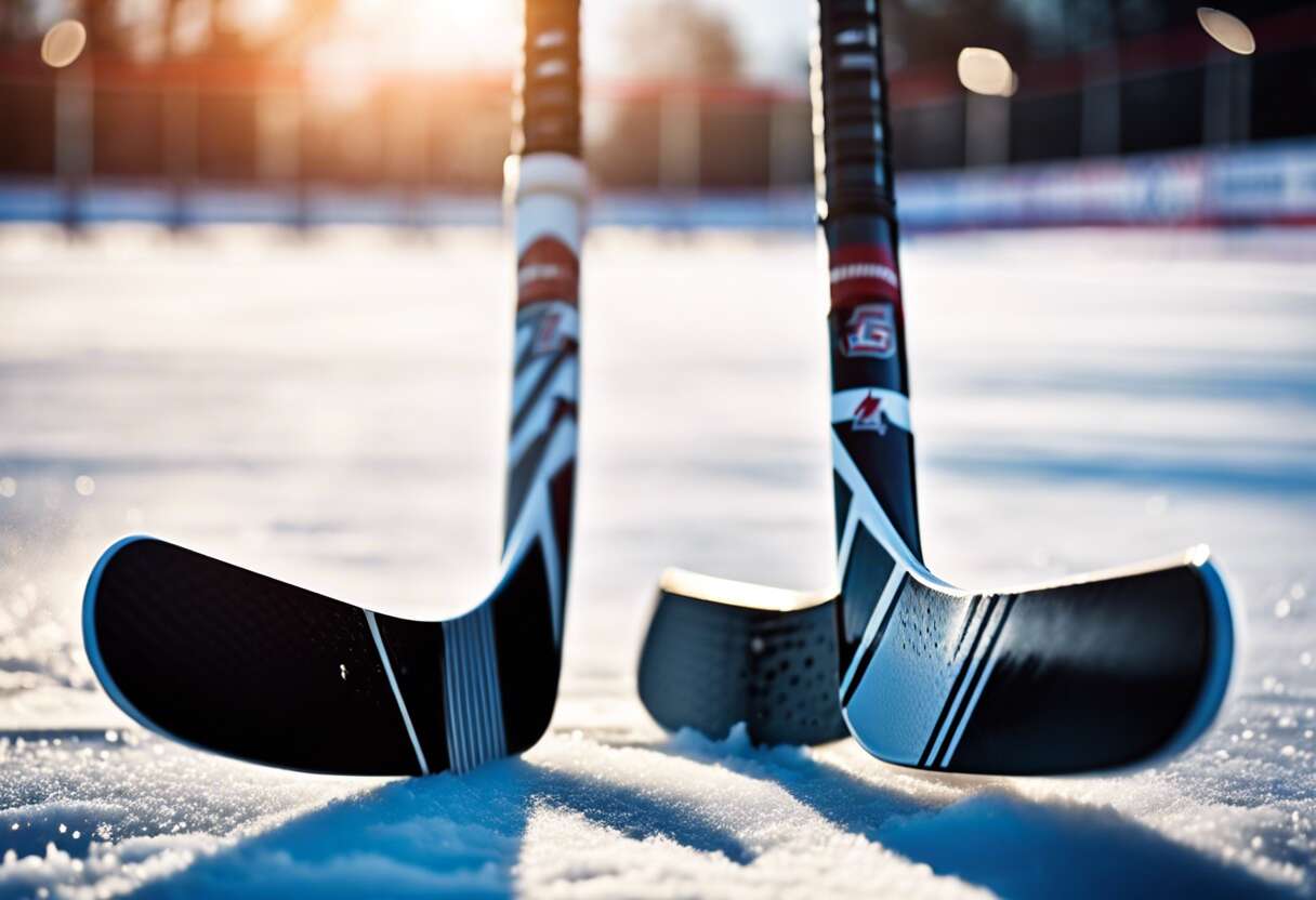 Bâtons de hockey : les critères pour bien choisir