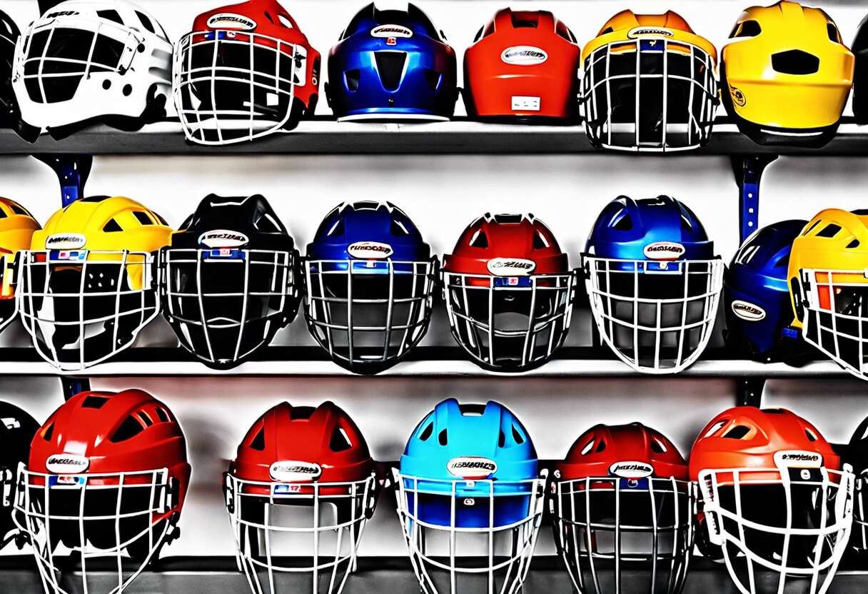 Protection optimale : casques de rink hockey pour tous les niveaux