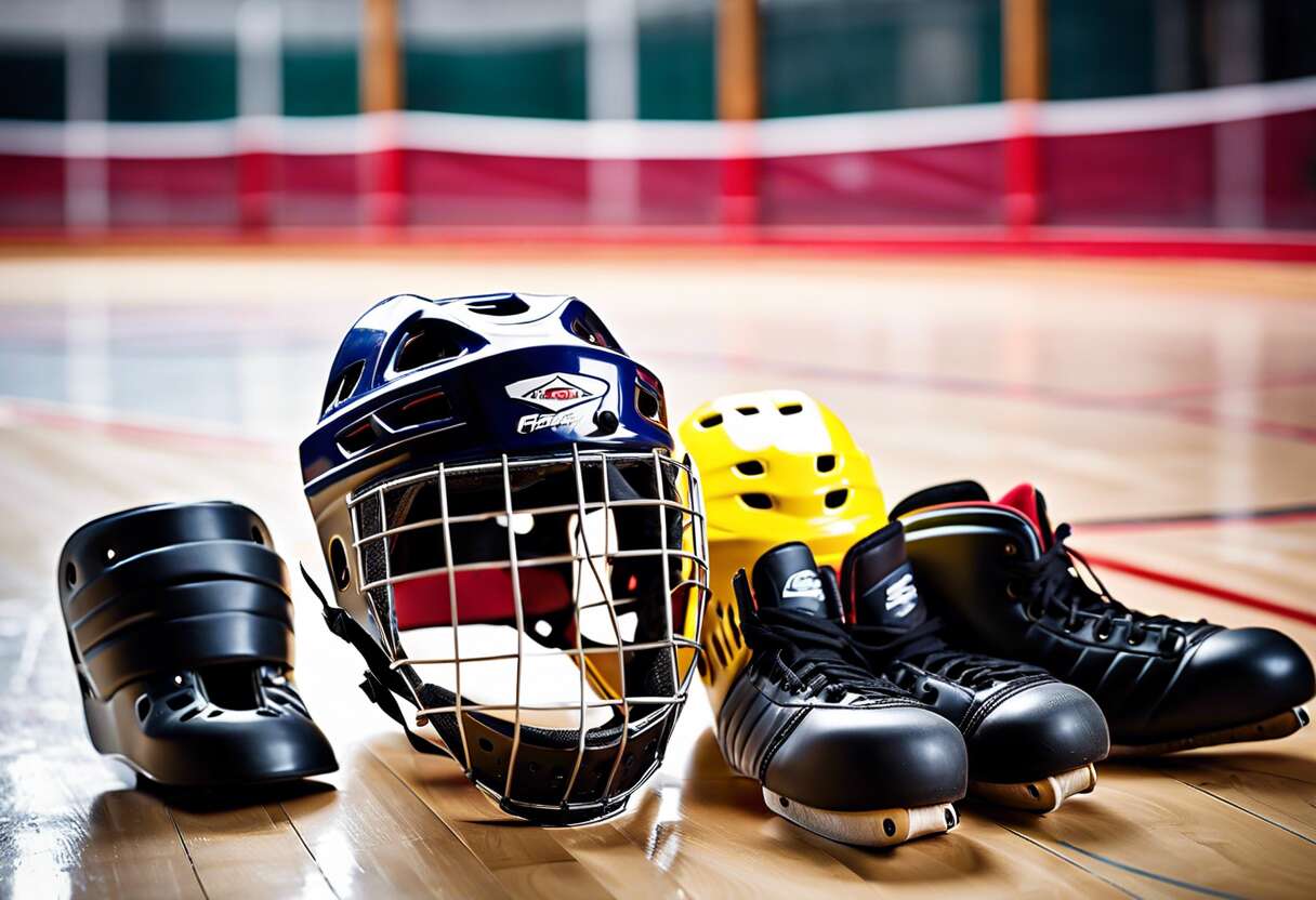 Équipement de protection pour le rink hockey : sélection indispensable