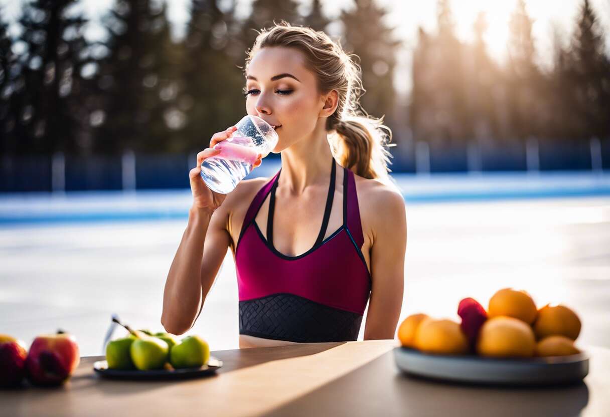 Hydratation et nutrition : rôles clés dans la prévention des blessures au patinage